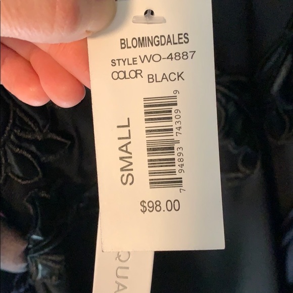 AQUA Little Black Dress Size Small NWT - Picture 4 of 4